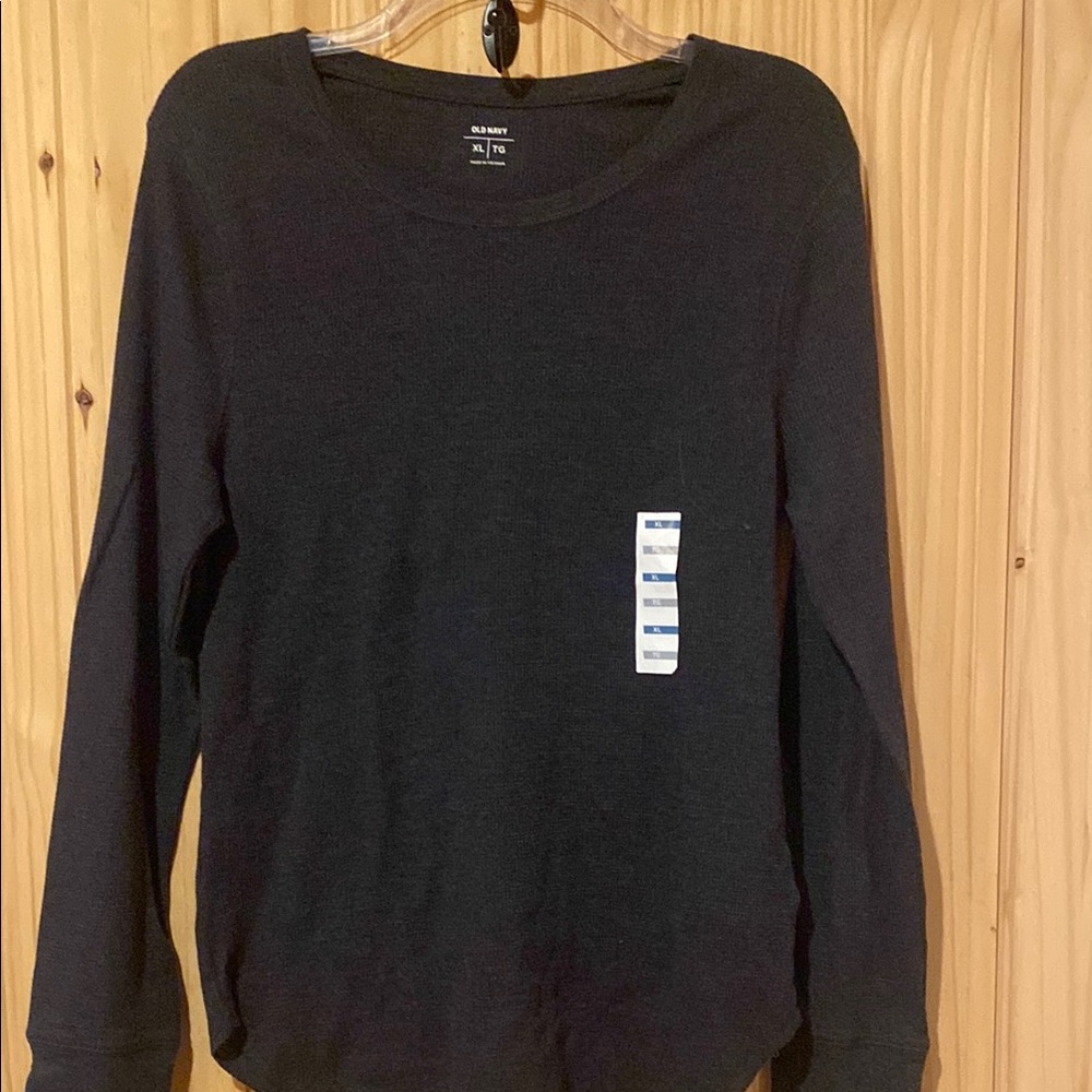 Men’s Old Navy Black Long Sleeve Top